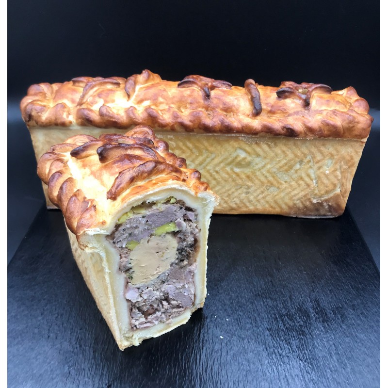 Pâté croûte Canard, foie gras, morilles et truffe
