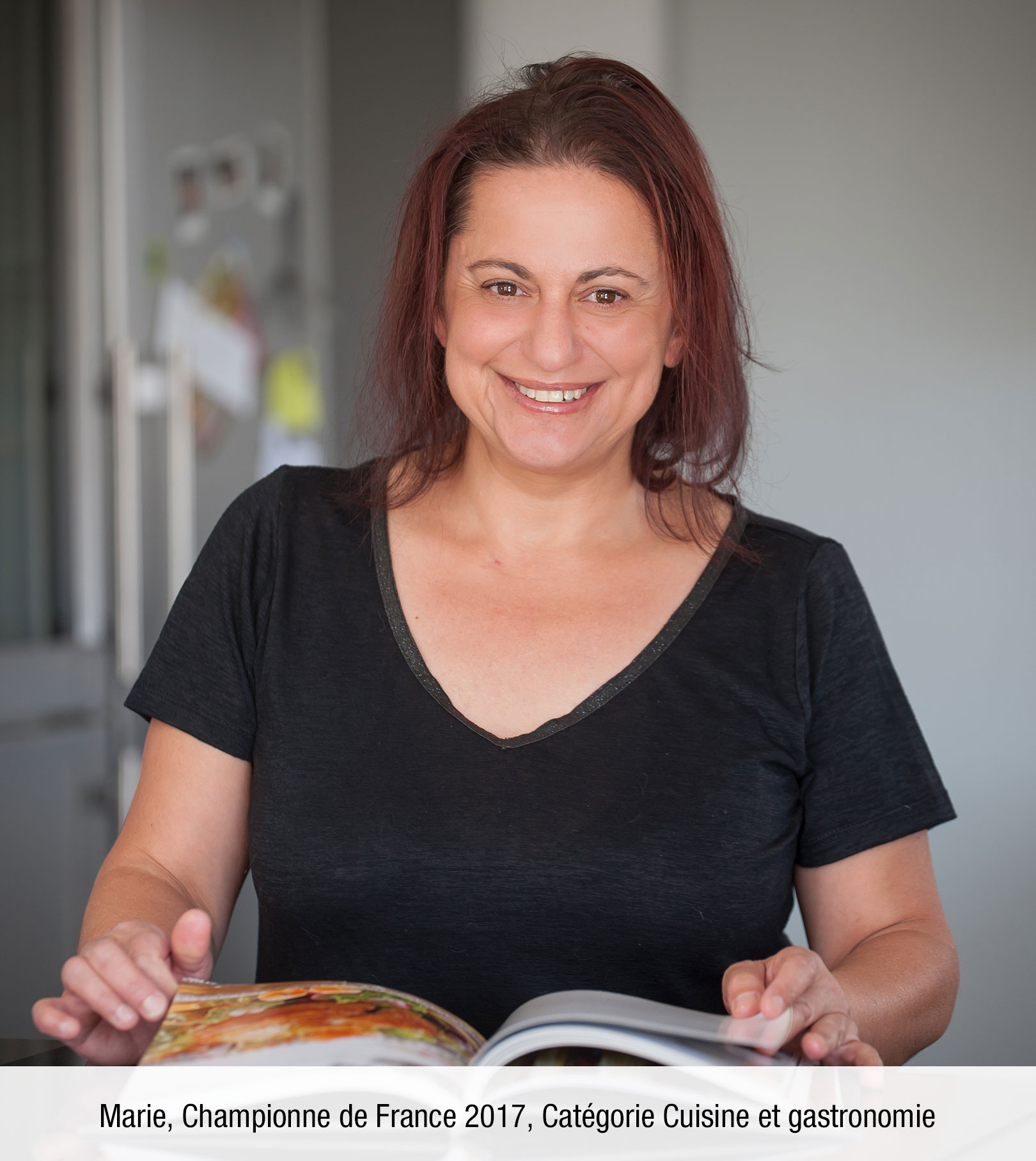 Marie, Championne de France 2017, Catégorie Cuisine et gastronomie Marie, Championne de France 2017, Catégorie Cuisine et gastronomie